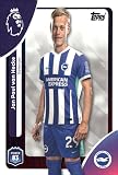 2025-26 TOPPS PREMIER LEAGUE #75 JAN PAUL VAN HECKE BRIGHTON & HOVE ALBION SOCCER OFFICIAL TRADING CARD OF SOCCER