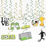 [Beste Geschenke für Deutschland-Fans]: Ob Sie gerne Fußball spielen oder Ihre Kinder oder Freunde Fußball lieben, wählen Sie diesen hängenden Strudel mit WM-Fußballparty-Thema als Geschenk für Ihre Kinder und Freunde, er wird Ihre Familie und Freunde auf jeden Fall überraschen! Dies ist das perfekte Geschenk für alle Deutschland-Fußball-Fanatiker.