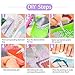 Ycydilirab 6 Pack Diamond Art Kits for Adults,Cocktail 5D Diamond Painting Kits for Adults,Beginner DIY Gem Painting Perfect for Gifts and Home Wall Decor 10x12inch
