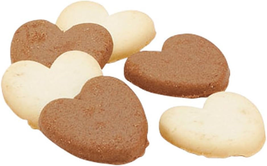 ハート型 ミニ クッキー 6枚入り ボックス クッキー どちらか 1箱 結婚式 披露宴 二次会 プチギフト スイーツ お菓子 サンキューギフト お礼 バレンタイン ホワイトデー