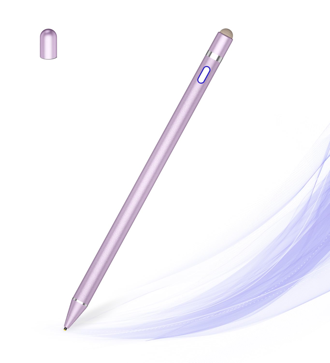Active Stylus Pen for Touch Screens, Dual Pen Tips for i-OS & Android Drawing & Writing, High Precise Digital Pencil for A-pple i-Phone 16/15/14/13/12/11/X/8/7,i-Pad Air/Pro/Mini, Tablet/Sam-Sung