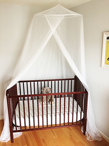 Tedderfield Extra Large Mosquito Net Premium Quality For Single To Cal King Size Beds + Cribs, Conical Netting, Spacious Bed Canopy: Extra Wide And Long, Indoor Outdoor Use, Ideal Travel Net #TOP2