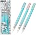 Kuretake Fude Water Brush Pen for drawing art for lettering 3 Pens set small size (S,M,L)