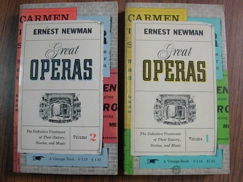 GREAT OPERAS the Definitive Treatment of Their ... B000VNLXZ2 Book Cover