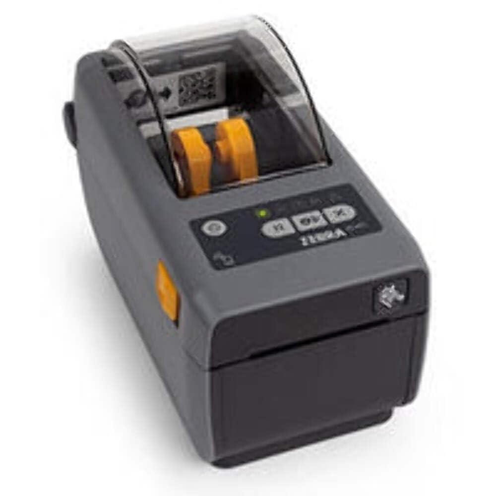 Zebra ZD411d Drucker mit Abreißkante - 203 DPI - Thermodirekt - 56 mm max. Druckbreite, Bluetooth, LAN, USB, USB-Host Schnittstellen (ZD4A022-D0EE00EZ)