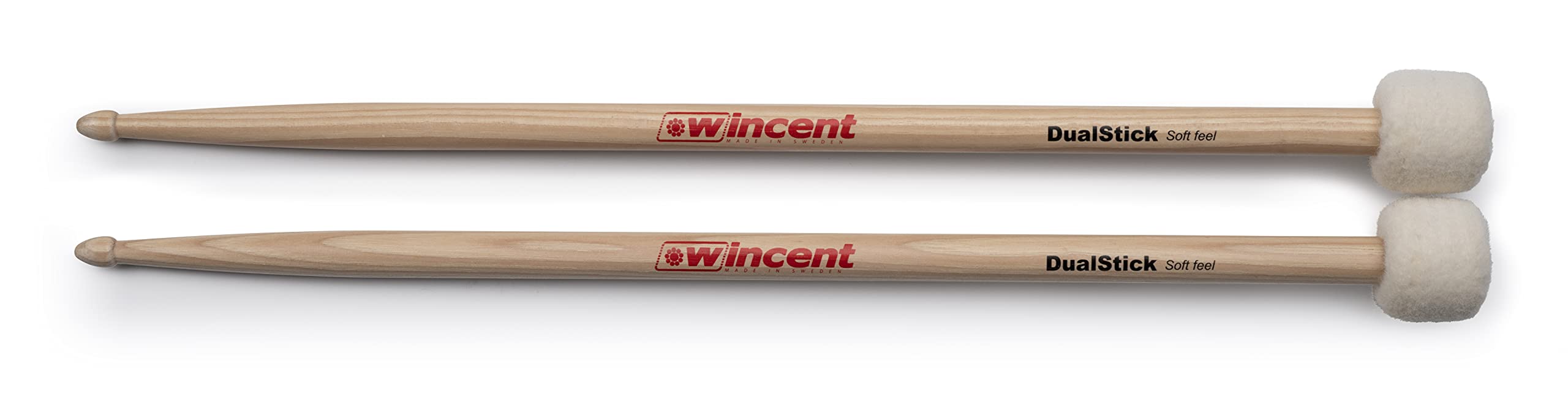 Snapklik.com : Drumsticks Dual Stick WDS Double Ended Soft Felt Mallet ...