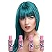 Produktbild Crazy Colour Peacock Blue Semi-Permanent Hair Dye (4 x Blue) by Crazy Colour