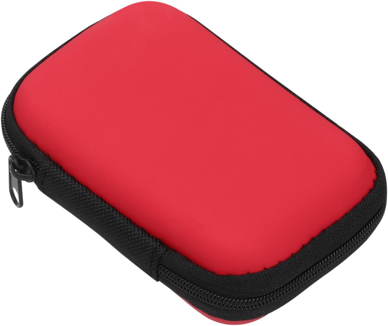 Lurrose Travel Digital Carrying Pouch Small Portable Storage Bag for Data Cable Charger Usb Cord Organizer with Shockproof Water Resistant Zipper Case 4.72X3.34X1.57In