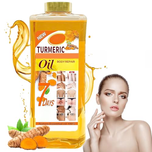 nedraho Soft 7 Turmeric Body Oil,Soft 7 Turmeric Oil,VeetGold Body Oil,Soft 7 Body Oil for Face & Body Moisturizer,Soft 7 Oil Natural Moisturizing Body Oil for All Skin Types (7 oz/Bottle)
