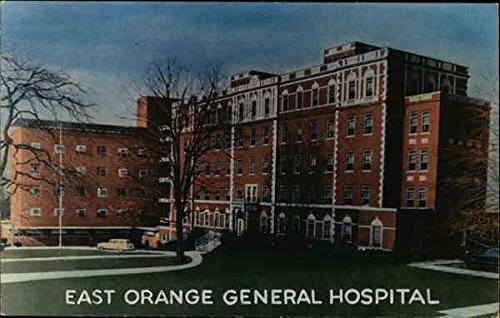 East Orange General Hospital East Orange, New Jersey NJ Original Vintage Postcard