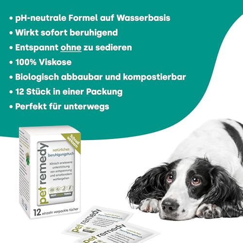 Pet Remedy Emmi All in One Beruhigungsset – Duftstecker & Mini-Spray gegen Stress bei Haustieren I Natürliches Anti-Stress Set für Hunde, Katzen & Kleintiere I pH-neutral & klinisch getestet