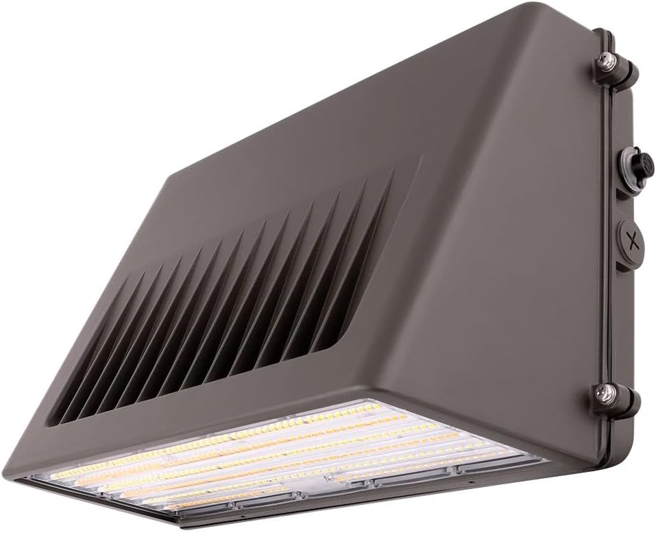 !! NOT TESTED !! 125W/105W/76W Full-Cutoff LED Wall Pack Lights, Selectable Wattage & CCT (5000K/4000K/3000K), LED Wall Light, Energy Efficient, Durable, Outdoor Commercial Wall Pack Light, 20,812LM