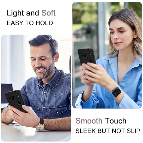 Coque Google Pixel 8A lot de 2 protections antichoc design fleurs en relief - 5