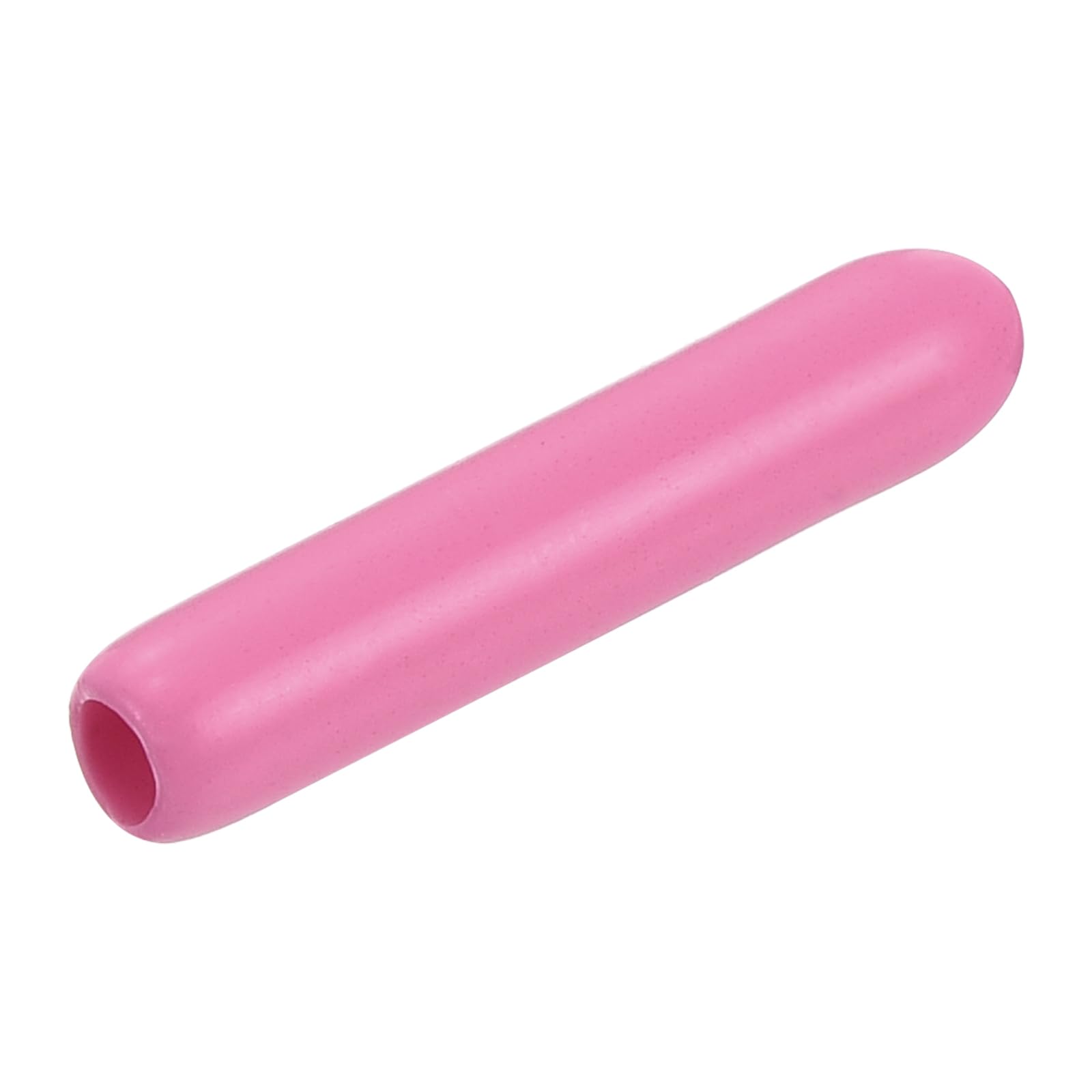 uxcell 20pcs Rubber End Caps 2mm ID Vinyl PVC Round Tube Bolt Cap Cover Screw Thread Protectors Pink