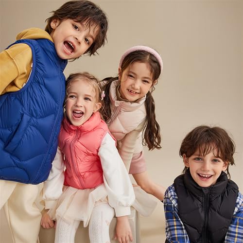 Girls Boys Puffer Vest Lightweight Sleeveless Jackets Winter Quilted Jackets Outwear2