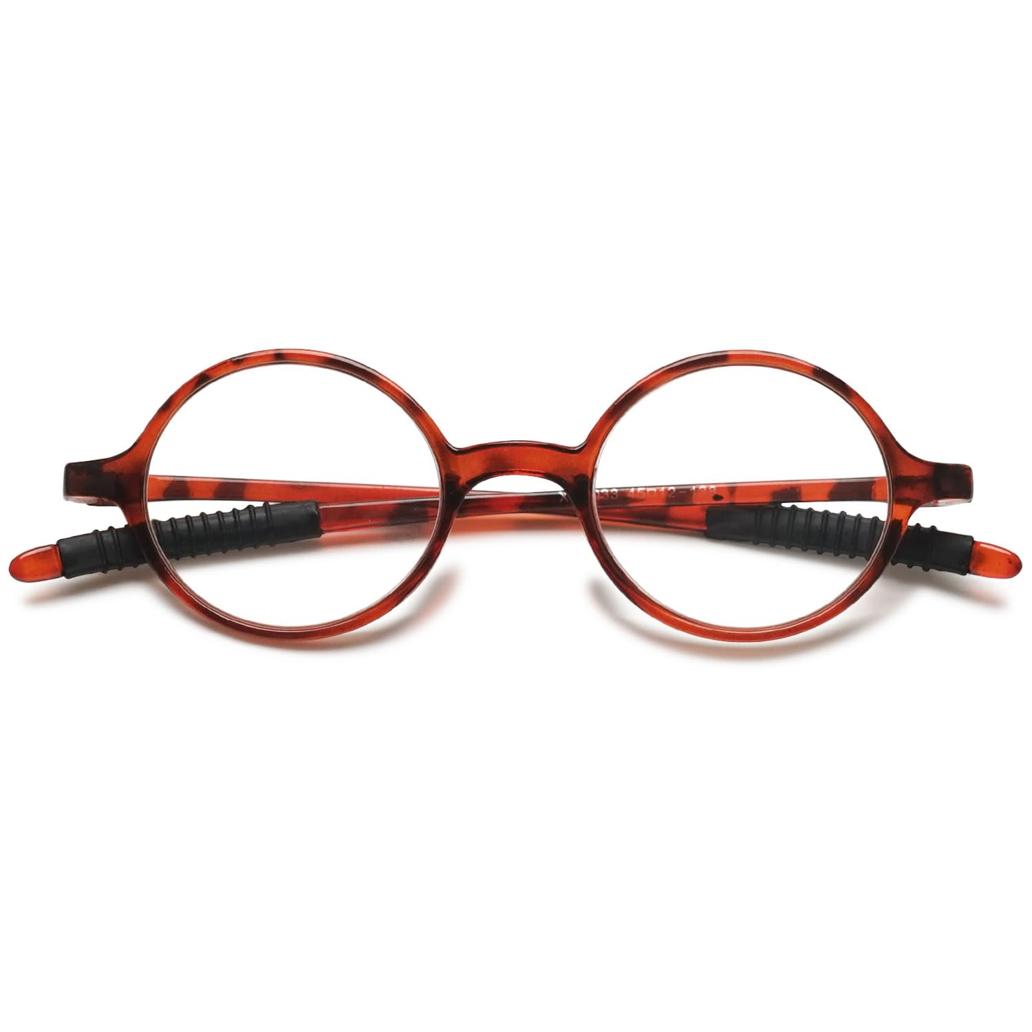 VEVESMUNDO Redondo Gafas de Lectura Pequeñas Ligeras Vintage Flexibles Vista Presbicia para Mujer Hombre — view 10