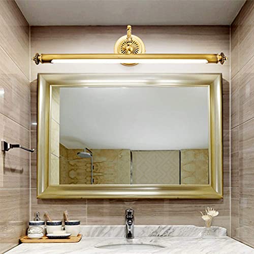 Applique Miroir LED Vintage 7W Éclairage Coiffeuse Précis Antireflet Laiton - 5