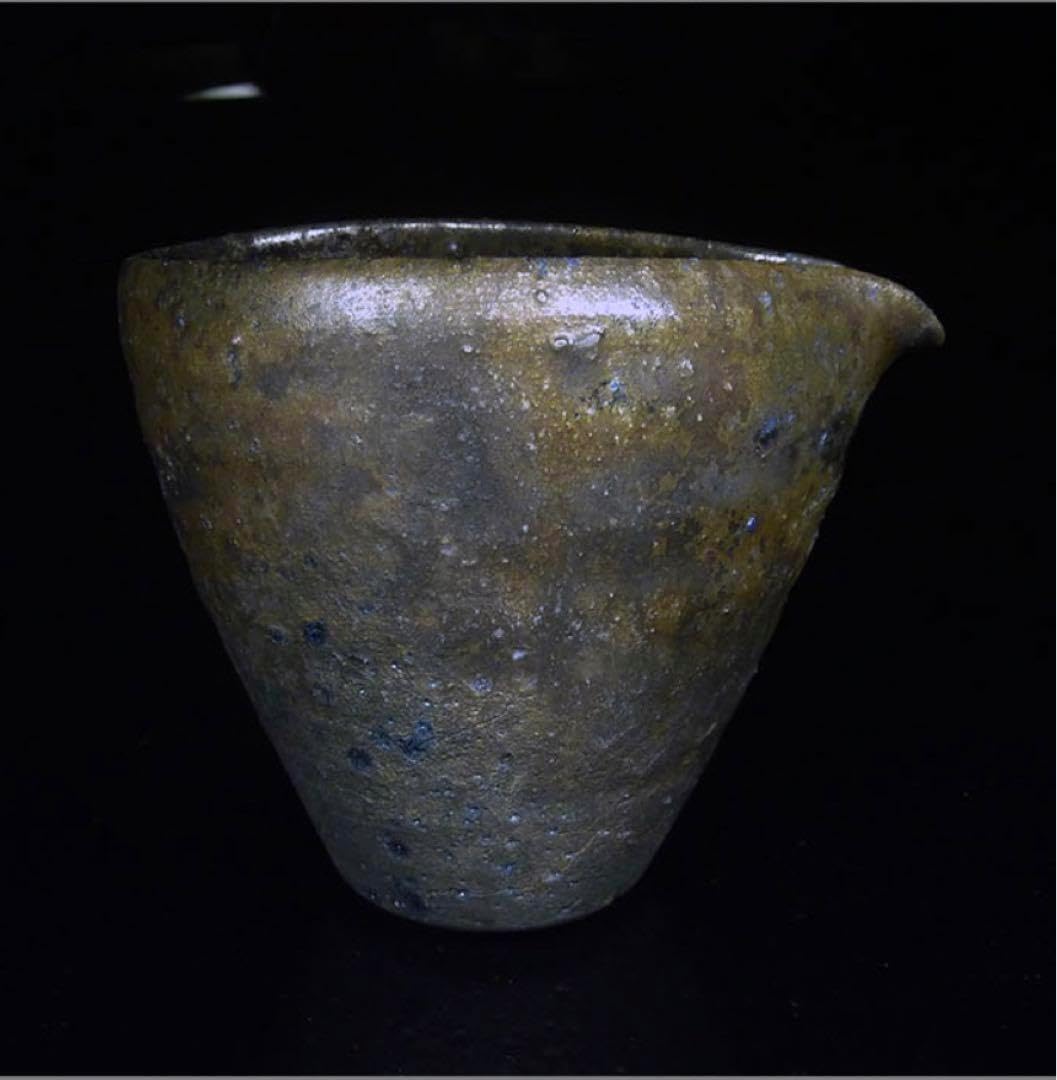 黒備前焼　澁田寿昭　湯冷し　茶具　茶器　陶器　陶器 黒備前焼 澁田寿昭 湯冷し 茶具 茶器 陶器 陶器