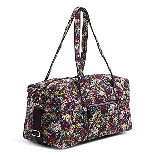 Vera Bradley womens Signature Cotton Duffel Travel Bag, Itsy Ditsy, Medium 20 US