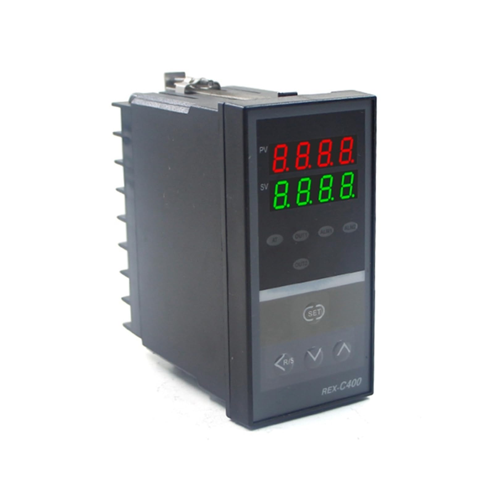 REX Series PID Thermostat, Universal K/J/PT100 Input, Relay & SSR Dual Output, AC110-240V Digital Thermostats,72×72mm 1pc(REX-C400 48x96mm)