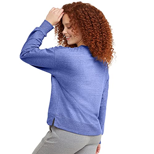 Hanes Women's Originals French Terry, Lightweight Fleece Pullover Sweatshirt2