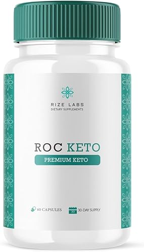 rize labs ROC Keto Capsules, píldoras premium para apoyo a la pérdida de peso, fórmula de máxima fuerza para aumentar la energía y mejorar la salud