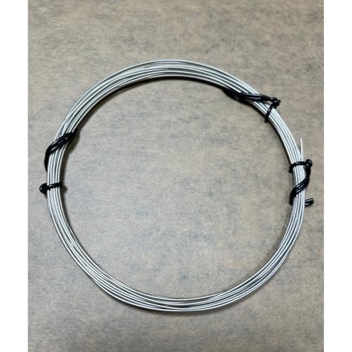 Fil de titane pur de 9,1 m (1,0 mm, calibre 18) Grade 1 pour fabrication de bijoux et laboratoire