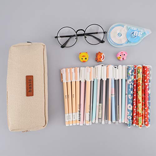 Image of iSuperb Small Pencil Case Pencil Pouch Cute Pen Holder Aesthetic Pen Bag Organizer for Kids Girls Boys Student School Supplies Coin Pouch Cosmetic Bag
