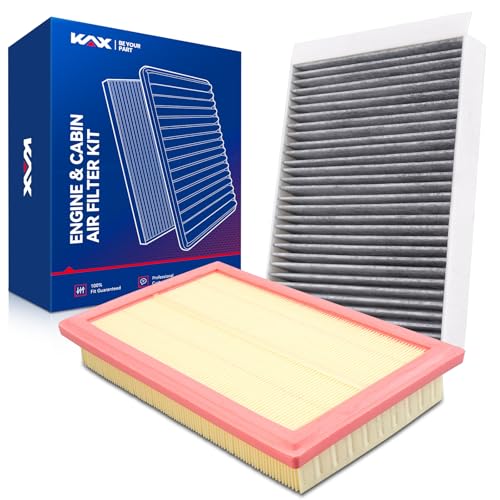 KAX Engine & Cabin Air Filter Kit, Replacement for