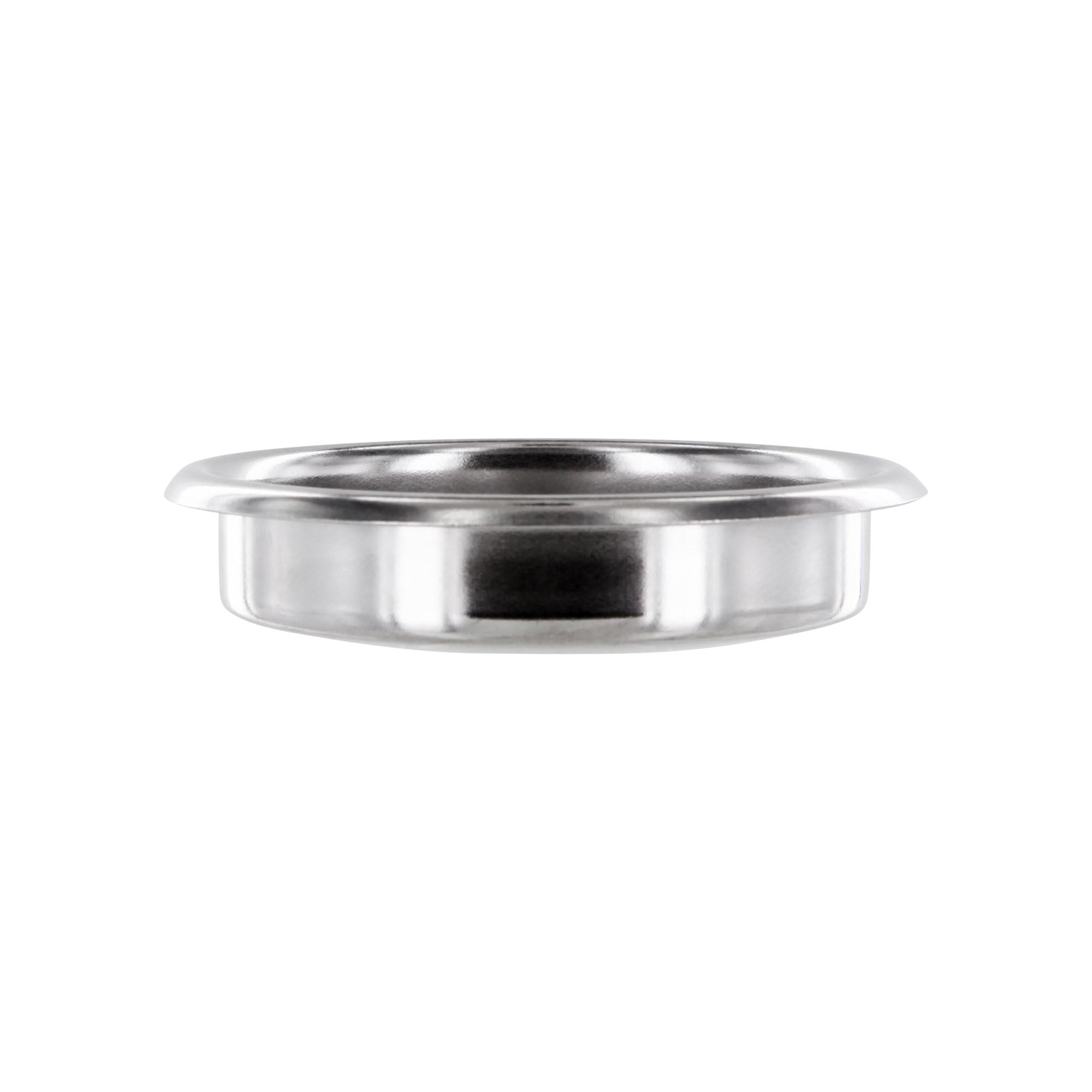 Filtre Aveugle 53mm Pour Machine à Café - En Caoutchouc Noir, Nettoyage Facile Et Sûr - Compatible Avec Les Porte-filtres Rancilio Et Autres