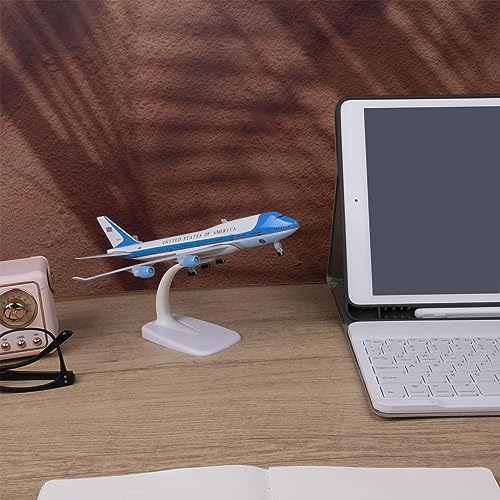 Avión Americano Airforceone de colección réplica B747 escala 1:300 4