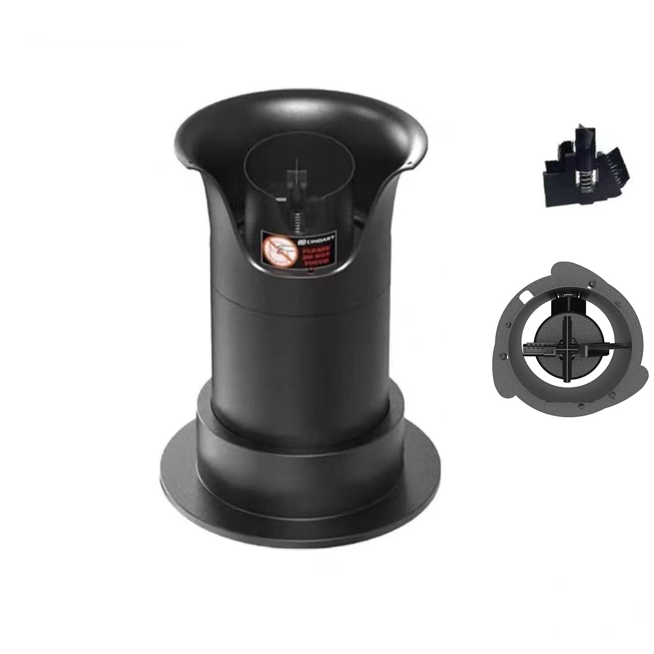 Automatische Kaffeesatz-Reinigungsmaschine Kaffeesatz-Stiel-Reiniger No Rag Wash Lazy Electric Home Commercial