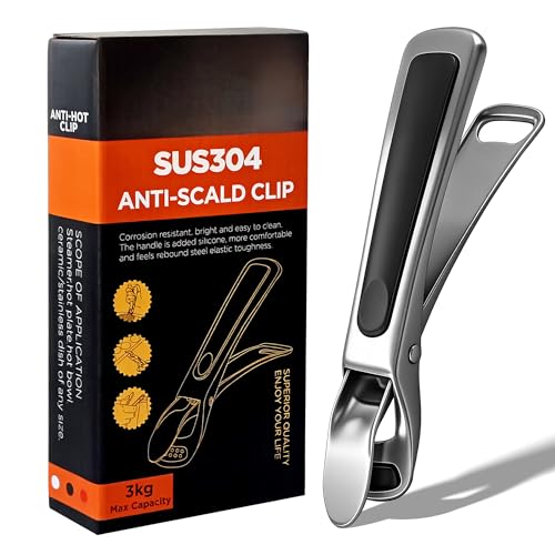 Heat‑Resistant Multi‑Use Plate Gripper for Oven & Steamer