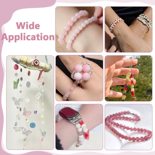 Hilo elástico resistente que evita roturas en pulseras de abalorios 6