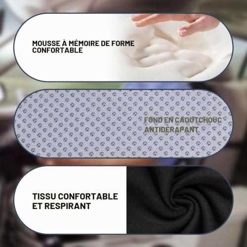 Coussin de siège de voiture,coussin de siège de voiture en mousse à mémoire – vue 4