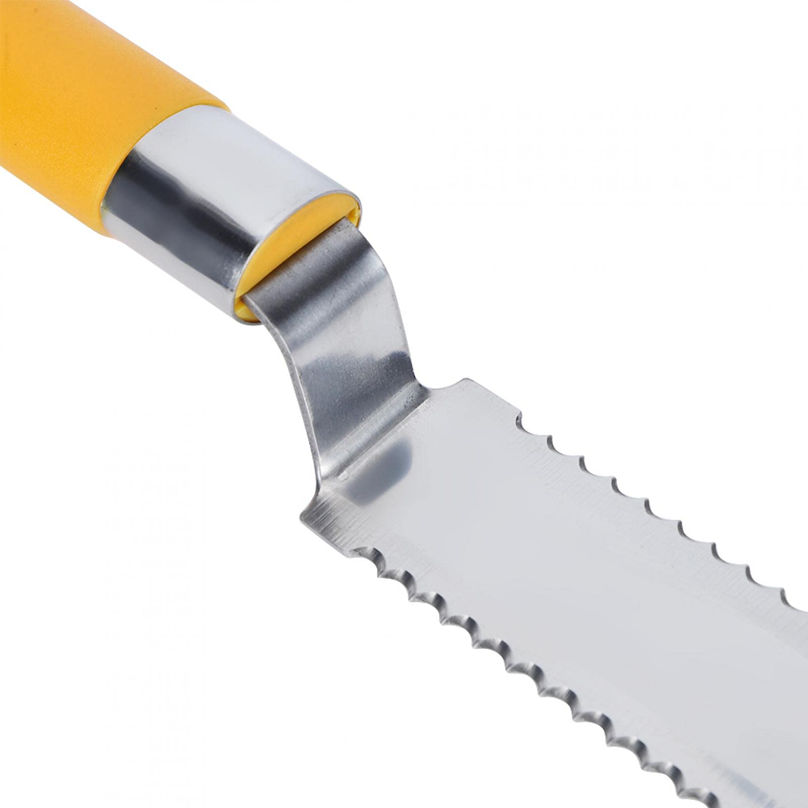 Couteau à Miel d'apiculture, Couteau à grattoir à Miel dentelé en Acier Inoxydable, Coupe-Abeille, Outil Manuel pour Ruche, équipement d'extraction de Miel, grattoir à Miel d'apiculture