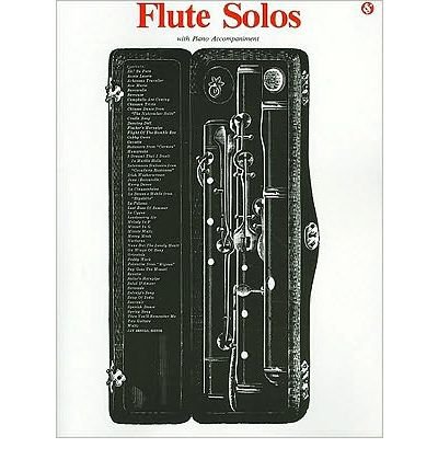 Flute Solos Amsco Music ouvrage de reference pour flutiste exigeant