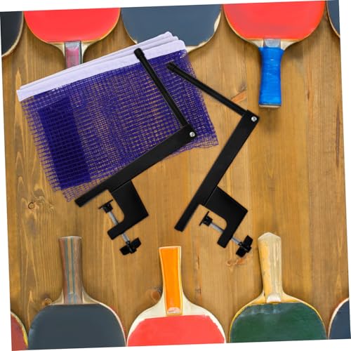 Filet de pingpong avec barrière de compétition et supports robustes