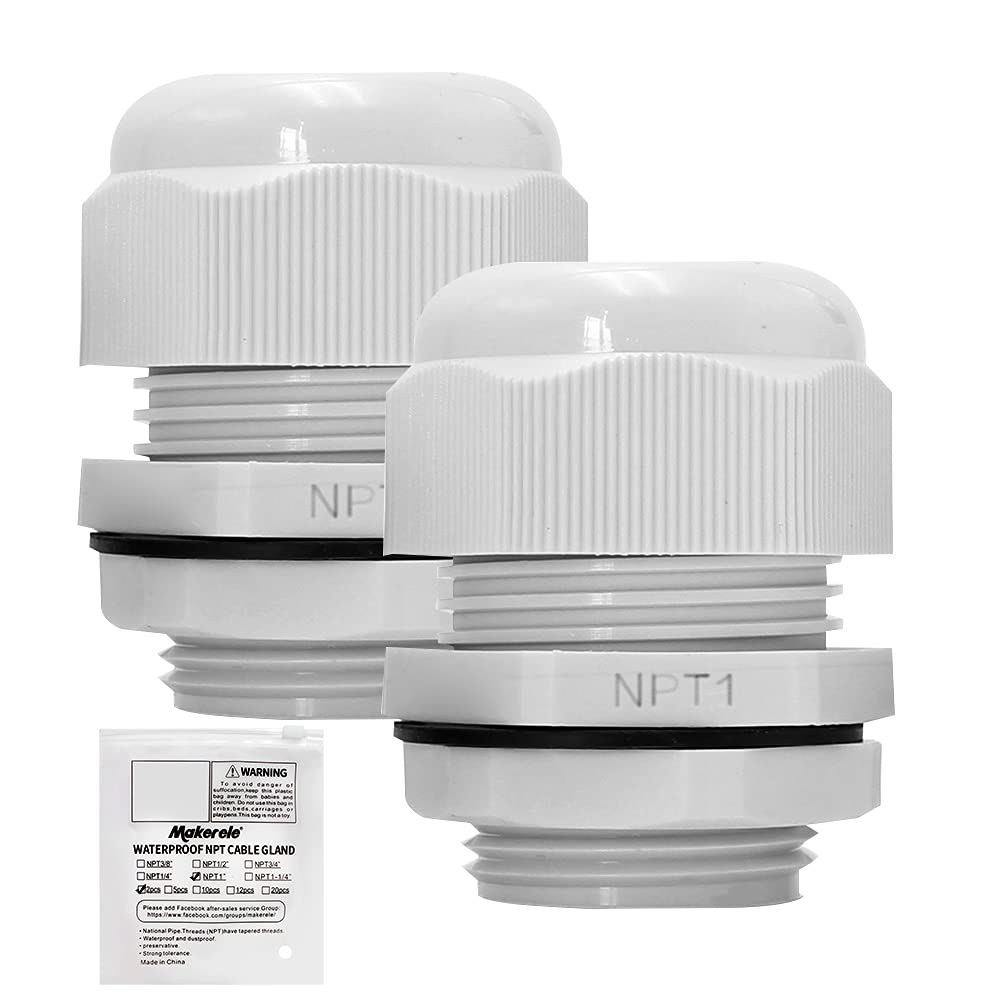Prensaestopas NPT conector pasacables de nylon hermético gris para cajas de conexiones