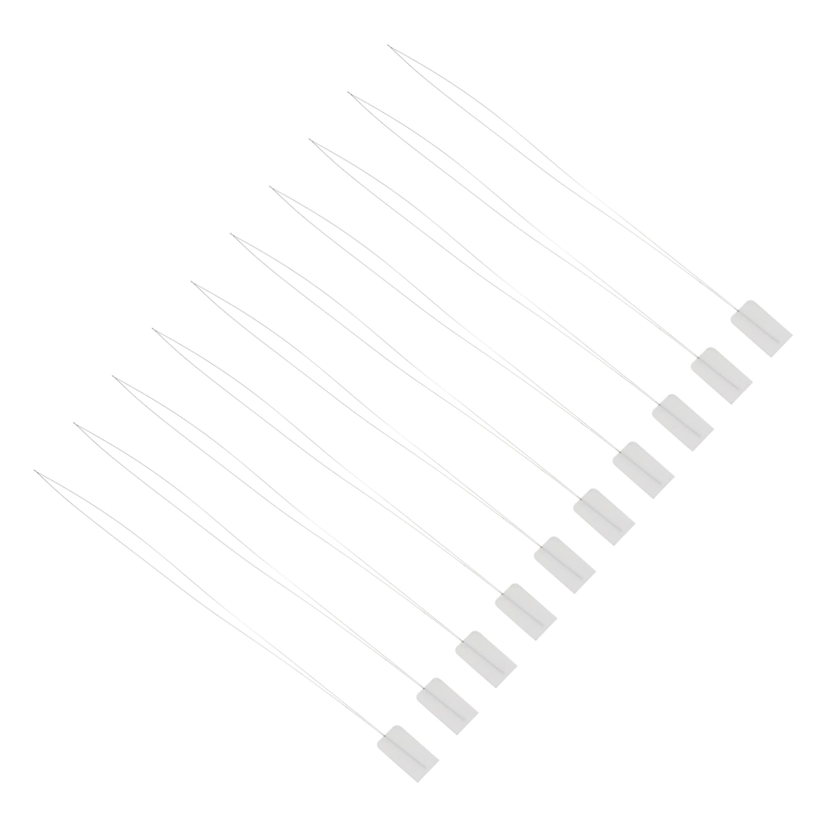 ARTIBETTER 2sets 10pcs Beading Needles Long Easy Threading Needles for Embroidery and Crafts for Jewelry Making and Sewing Projects 10pcs*2