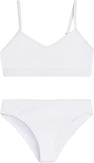 Kanu Surf Girls' Willow V-Neck Bikini Beach Sport 2-Piece Swimsuits