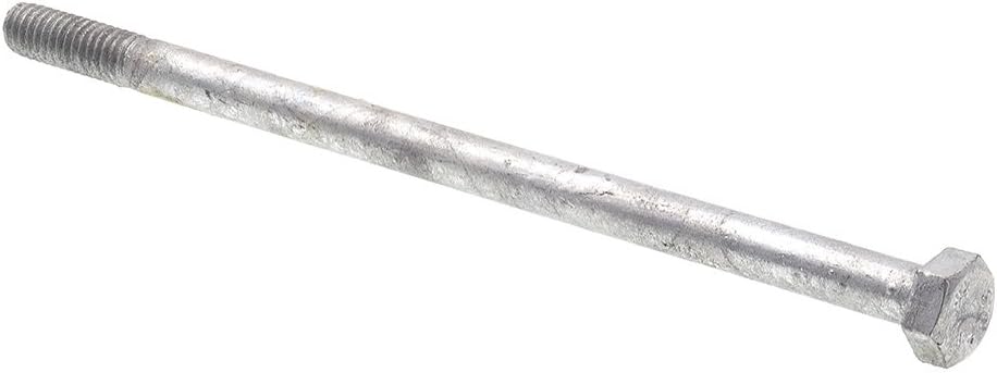 Vis à Tête Hexagonale 5/16-9 Grade A Galvanisées - Pour Fixation Lourde Bois/métal, Longueur Au Choix