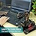 Gewbot DIY Robot Model Kit for Raspberry Pi 4/3 Model B+/B WiFi Wireless Smart Robot Car Kit with 4-DOF Robotic Arm/OpenCV Target Tracking/Video Transmission Rasptank Robotic Kit with PDF