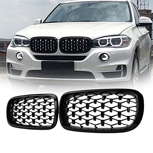 Calandre pour BMW X5 X6 F15 F16 remplacer grille pare-chocs diamant météore