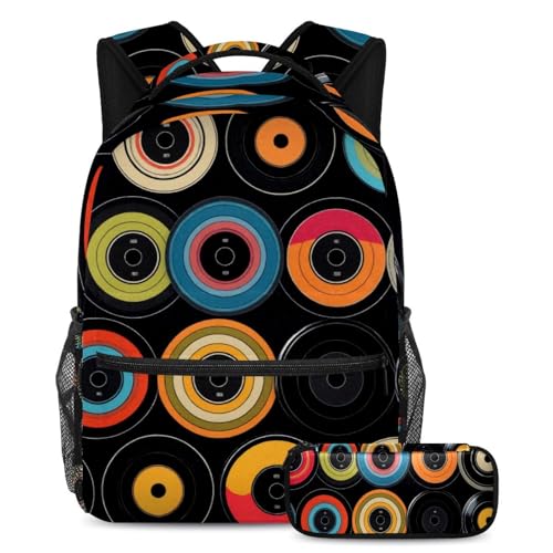 Sac à dos confortable adolescents évitant le désordre avec sa trousse assortie incluse