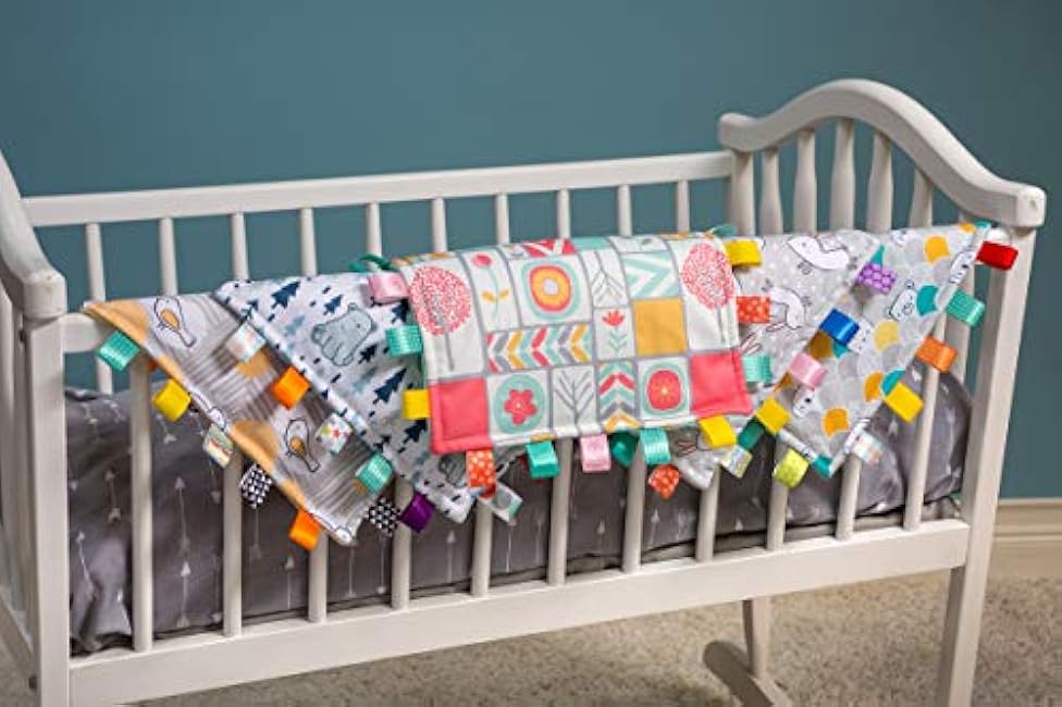 Taggies Original Blanket, 12 X 12, Comfy Bears