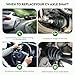 Front Left Driver Side CV Axle Shaft Assembly (only fits Manual Trans) for Mazda 3 2.0L 2.3L 2.5L 2006-2013, for Mazda 5 2006-2010 & 2012-2015 2.3L 2.5L, for 66-8175