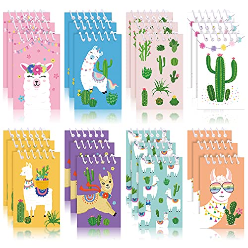 Set journaux en spirale décorations mexicaines mini cahier en vrac