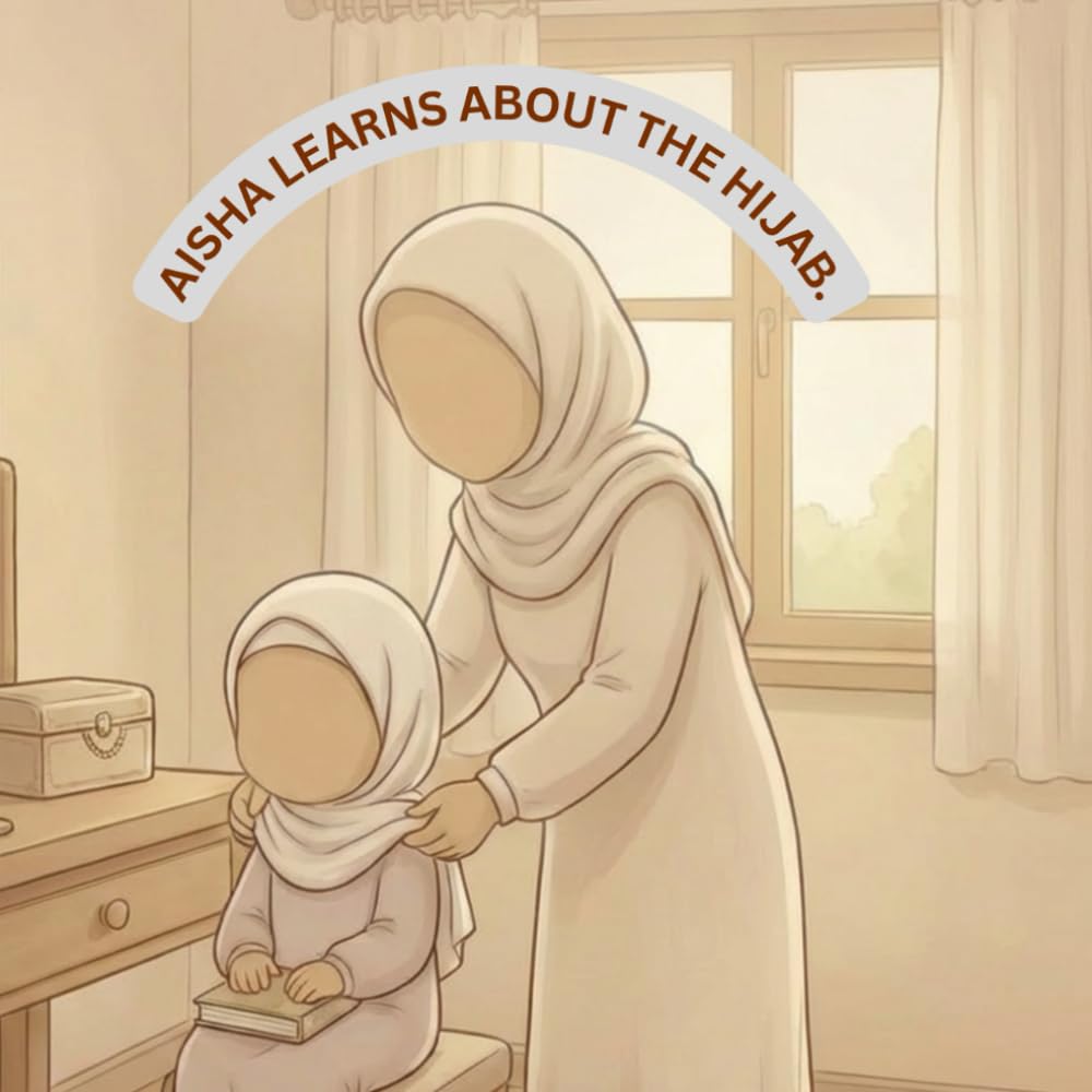 AISHA LEARNS ABOUT THE HIJAB.: kids Islamic story book