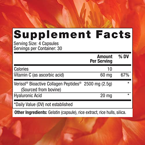 Reserveage Beauty, Collagen Replenish, Collagen Booster, Collagen Supplement for Skin Care and Hair Growth, Supports Natural Elastin Production, 120 (30 Servings) - Image 3